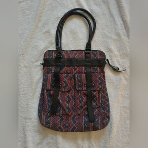 Volcom Patterned Tote Bag